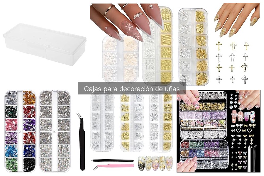 Ventajas de usar cajas para decoración de uñas en casa
