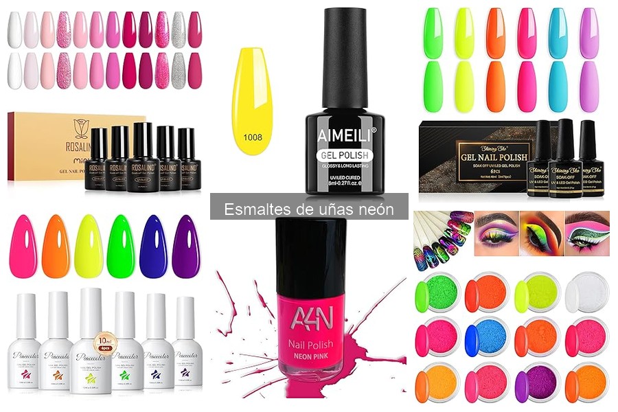 Ventajas de usar esmaltes de uñas neón en casa