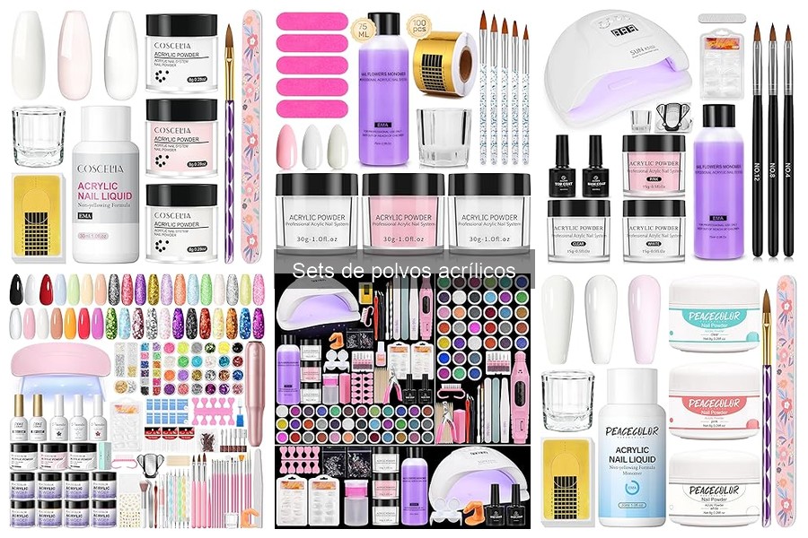 Ventajas de Usar Polvos Acrílicos en Casa para Manicura