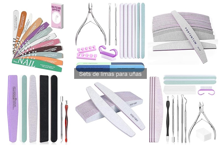 Ventajas de usar un set de limas para uñas en casa