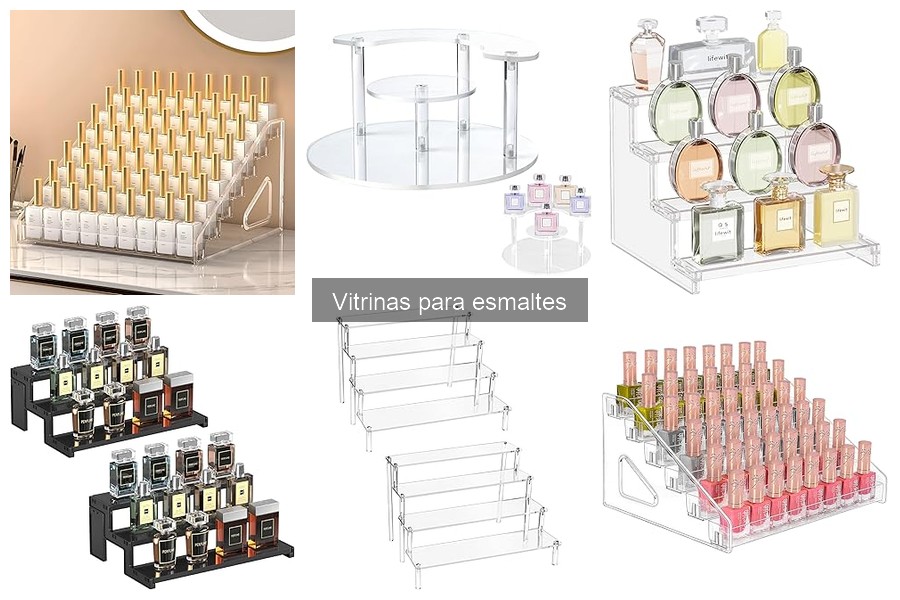 Ventajas de usar vitrinas para esmaltes en casa