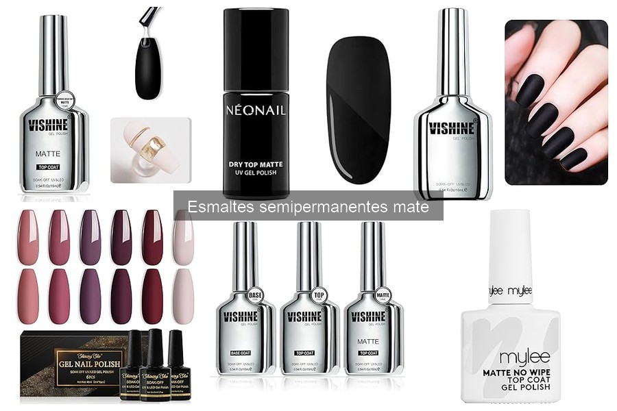 Ventajas del esmalte semipermanente mate sobre el brillante