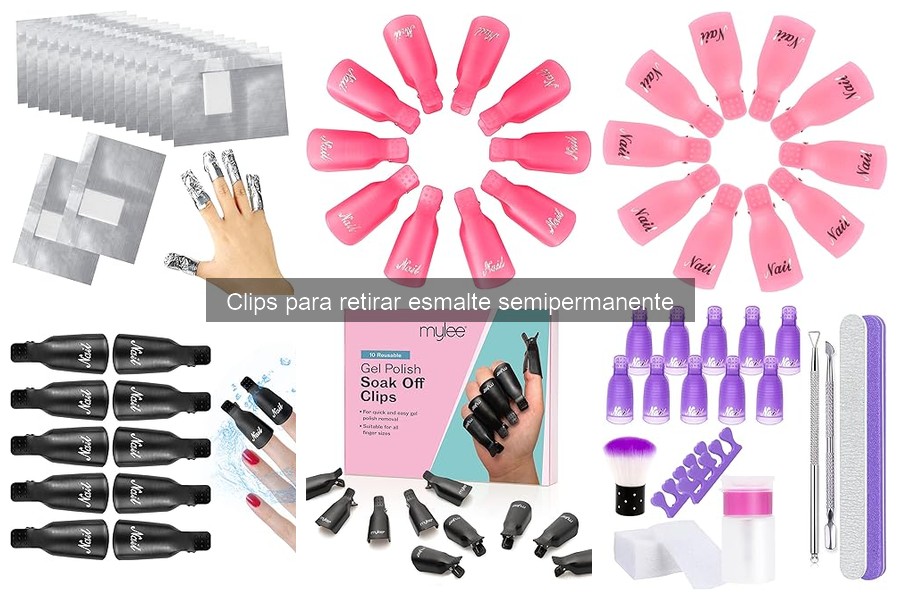 Ventajas y desventajas de clips para retirar esmalte semipermanente