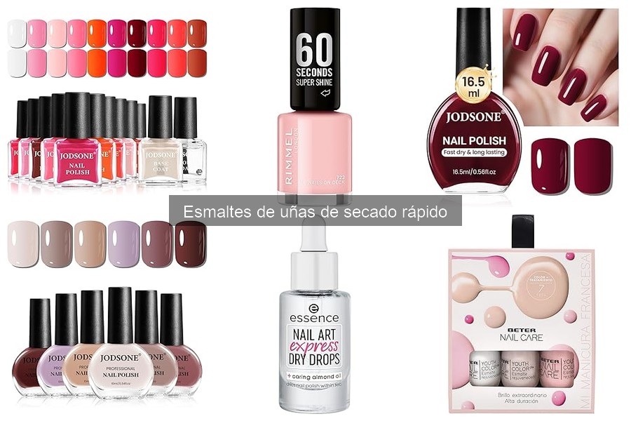 Ventajas y desventajas de esmaltes de uñas de secado rápido
