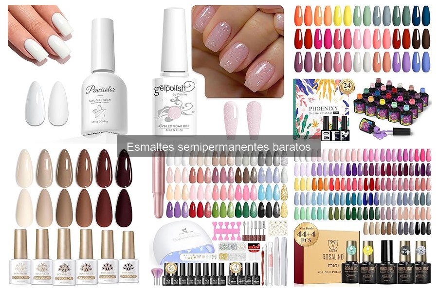 Ventajas y desventajas de esmaltes semipermanentes baratos