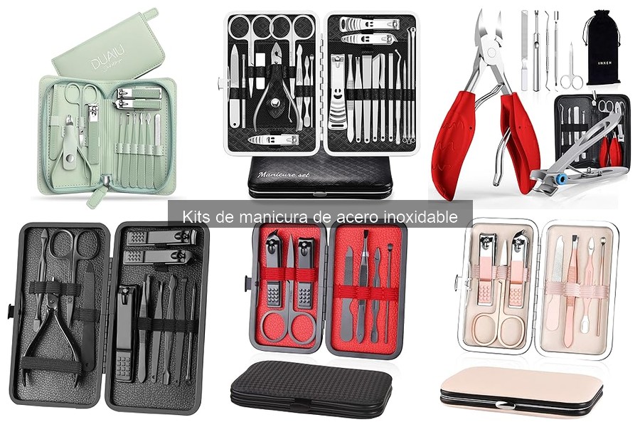 Ventajas y desventajas de kits de manicura de acero inoxidable