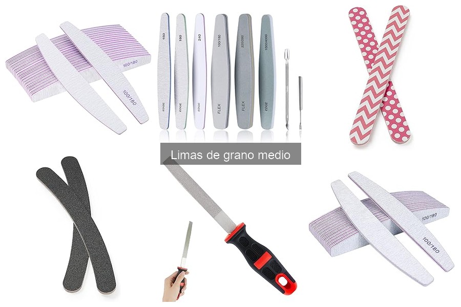 Ventajas y desventajas de las limas de grano medio
