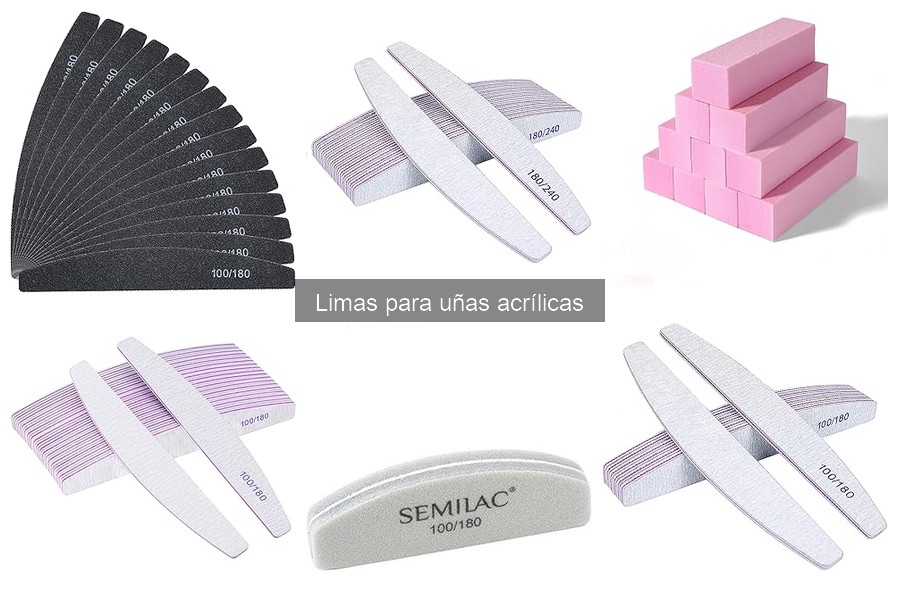 Ventajas y desventajas de las limas para uñas acrílicas