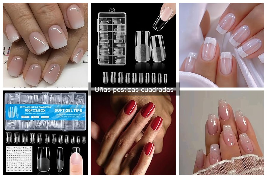 Ventajas y desventajas de las uñas postizas cuadradas