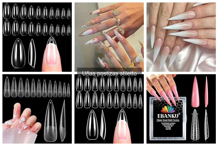 Ventajas y desventajas de las uñas postizas stiletto