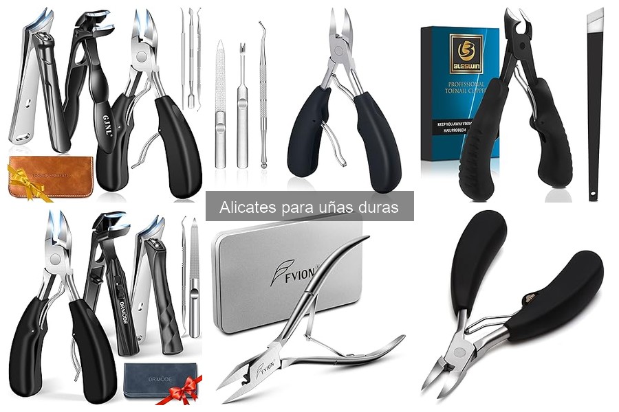 Ventajas y desventajas de los alicates para uñas duras