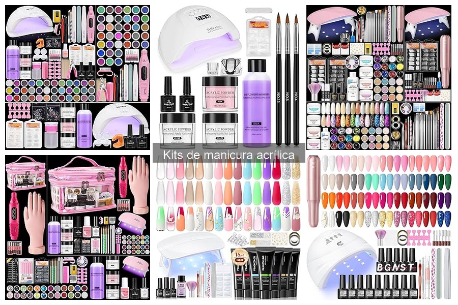 Ventajas y desventajas de los kits de manicura acrílica