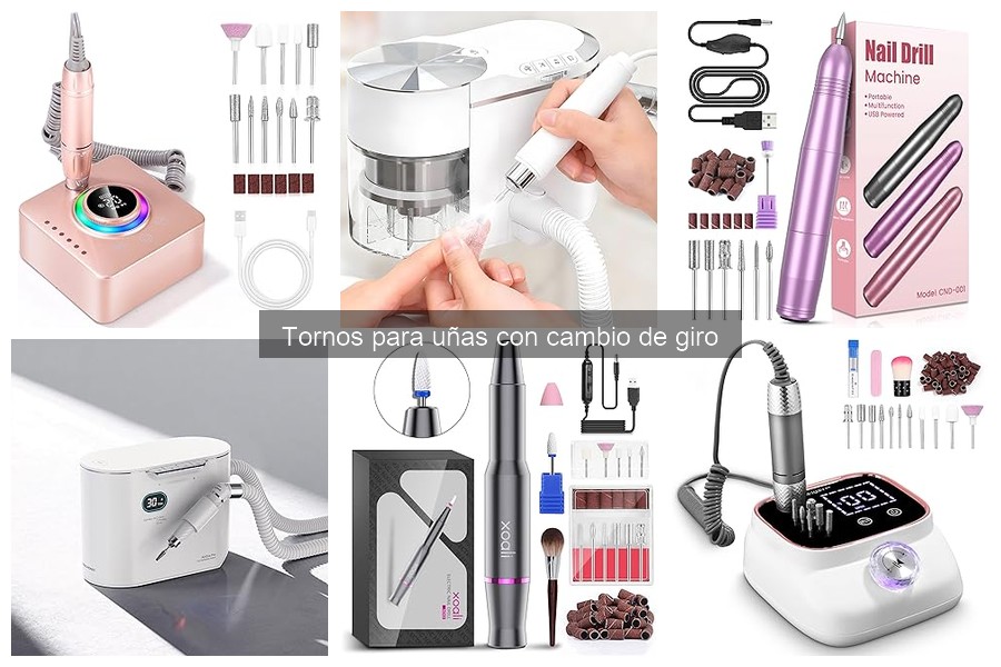 Ventajas y desventajas del torno para uñas con cambio de giro
